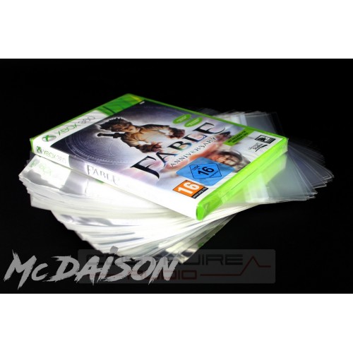 BUSTE RICHIUDIBILI per custodie Videogiochi NINTENDO (conf. 50 pz) BUSTE RICHIUDIBILI per custodie Videogiochi NINTENDO (conf. 50 pz)