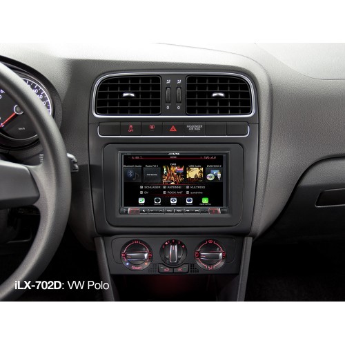 Alpine iLX-702D - Autoradio 2 Din multimediale certificata Apple Car Play e Android Auto