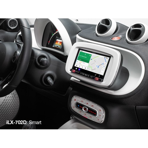 Alpine iLX-702D - Autoradio 2 Din multimediale certificata Apple Car Play e Android Auto