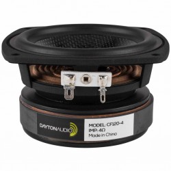 Dayton Audio CF120-4 4-1/2" Woven Carbon Fiber Midwoofer 4 Ohms Dayton Audio CF120-4 4-1/2" Woven Carbon Fiber Midwoofer 4 Ohms