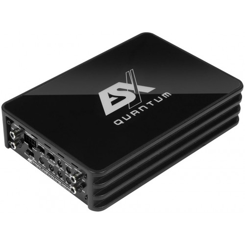 ESX Q-FOURV2 (24V) 4-Channel Class D Digital Compact Amplifier 4 x 100 Watts 2 Ohms 800 Watts Max. Output Power QUANTUM series ESX Q-FOURV2 (24V) 4-Channel Class D Digital Compact Amplifier 4 x 100 Watts 2 Ohms 800 Watts Max. Output Power QUANTUM series
