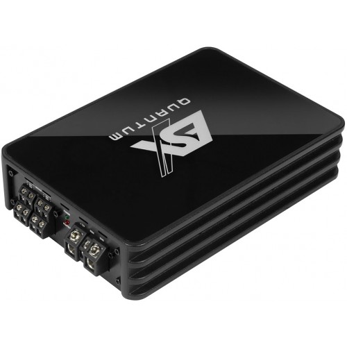 ESX Q-FOURV2 (24V) 4-Channel Class D Digital Compact Amplifier  4 x 100 Watts 2 Ohms 800 Watts Max. Output Power QUANTUM series