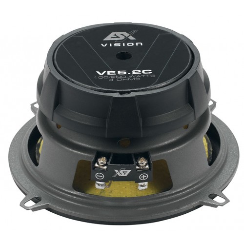 ESX VE-5.2C -  13 cm 2-Way Component System VISION series Power Rating 100/200 Watt RMS/max Impedance 4 Ohm