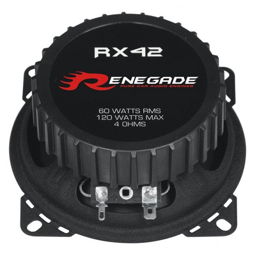 2 RENEGADE RX42 diffusori coassiali a 2 vie da 4" 10,00 cm auto car portiere 