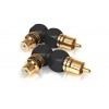 Viablue 40620 - XS ADAPTER RCA XL 90°  plugs  ( 2 pieces )
